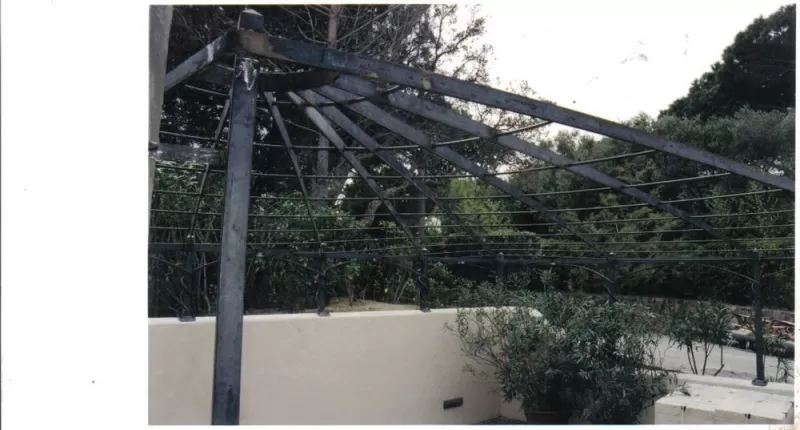 Pergola en fer, Hyères, Le Fer Chez Soi