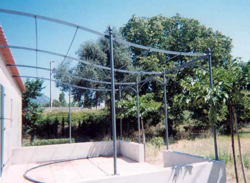 Pergola en fer, Hyères, Le Fer Chez Soi