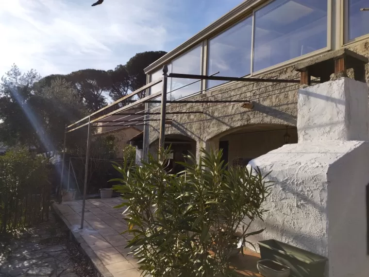 Réalisation d'une pergola en fer forgé à Hyères, Hyères, Le Fer Chez Soi