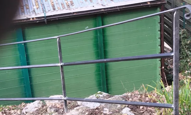 Rampe d'escalier fabrication et pose sur place à Méounes les montrieux par le Fer Chez Soi 